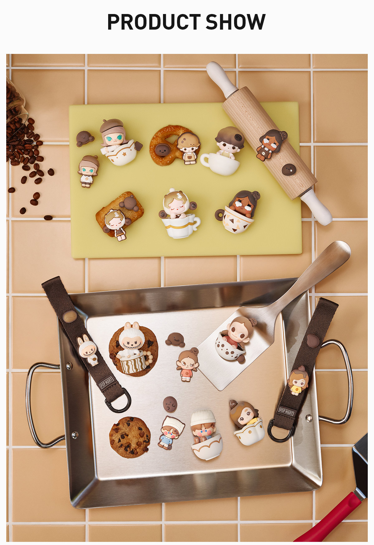 POP BEAN Coffee Factory コーヒーファクトリーポップマート POP BEAN Coffee Factory Series-Fridge Magnet - POP MART