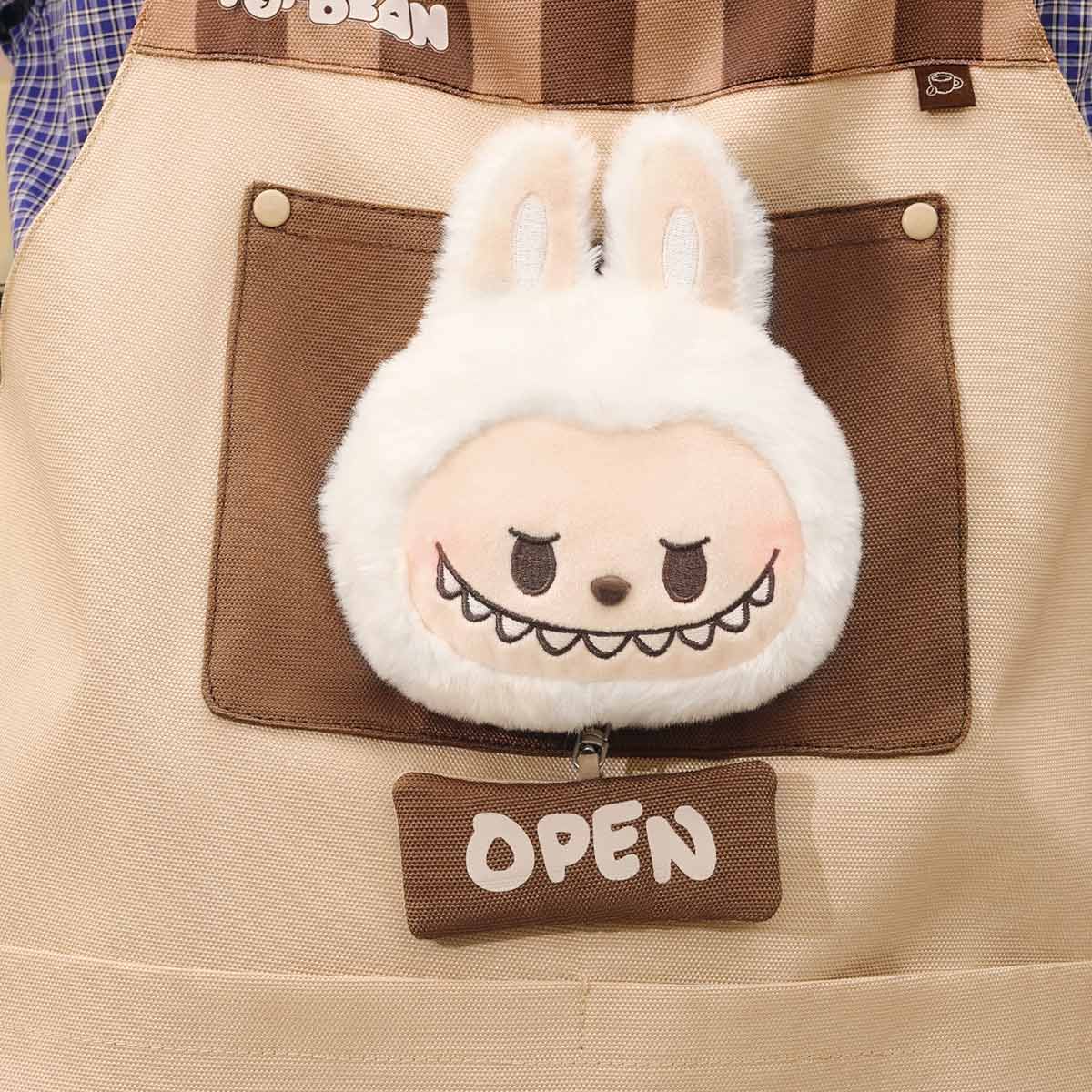 POP BEAN Coffee Factory Series-LABUBU Apron - POP MART (Canada)