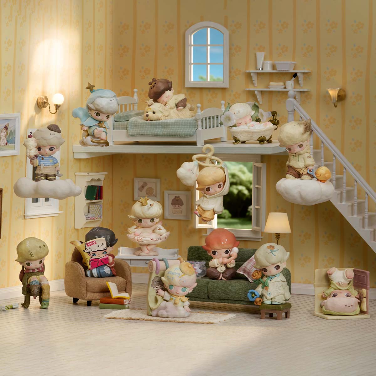 DIMOO The Missing Day シリーズ DIMOO The Missing Day Series Figures - POP MART (United States)