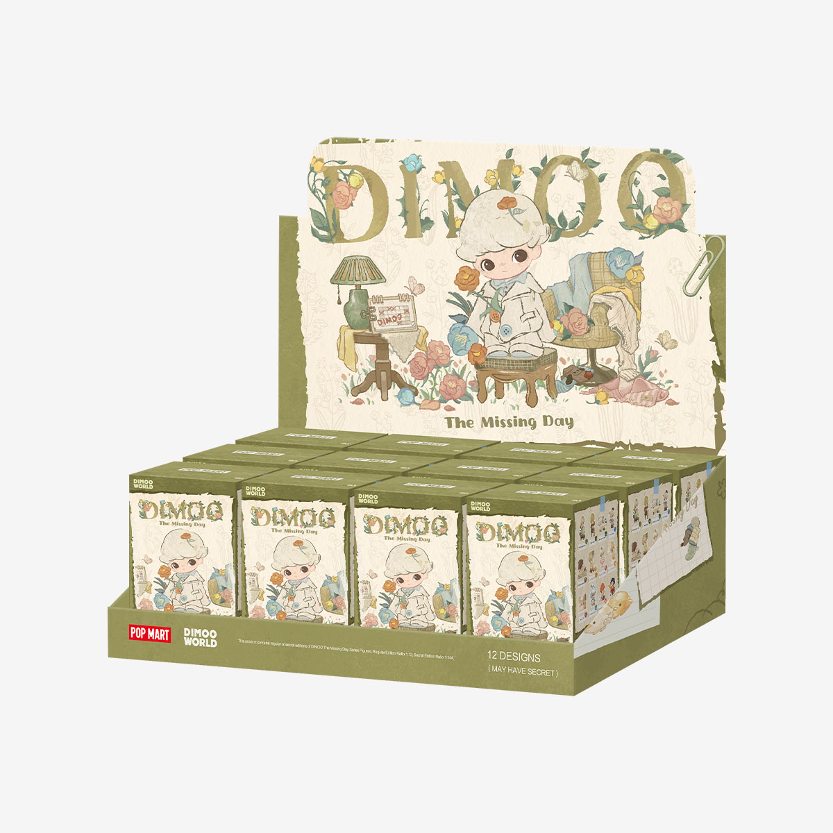 DIMOO The Missing Day シリーズ DIMOO The Missing Day Series Figures - POP MART (United States)