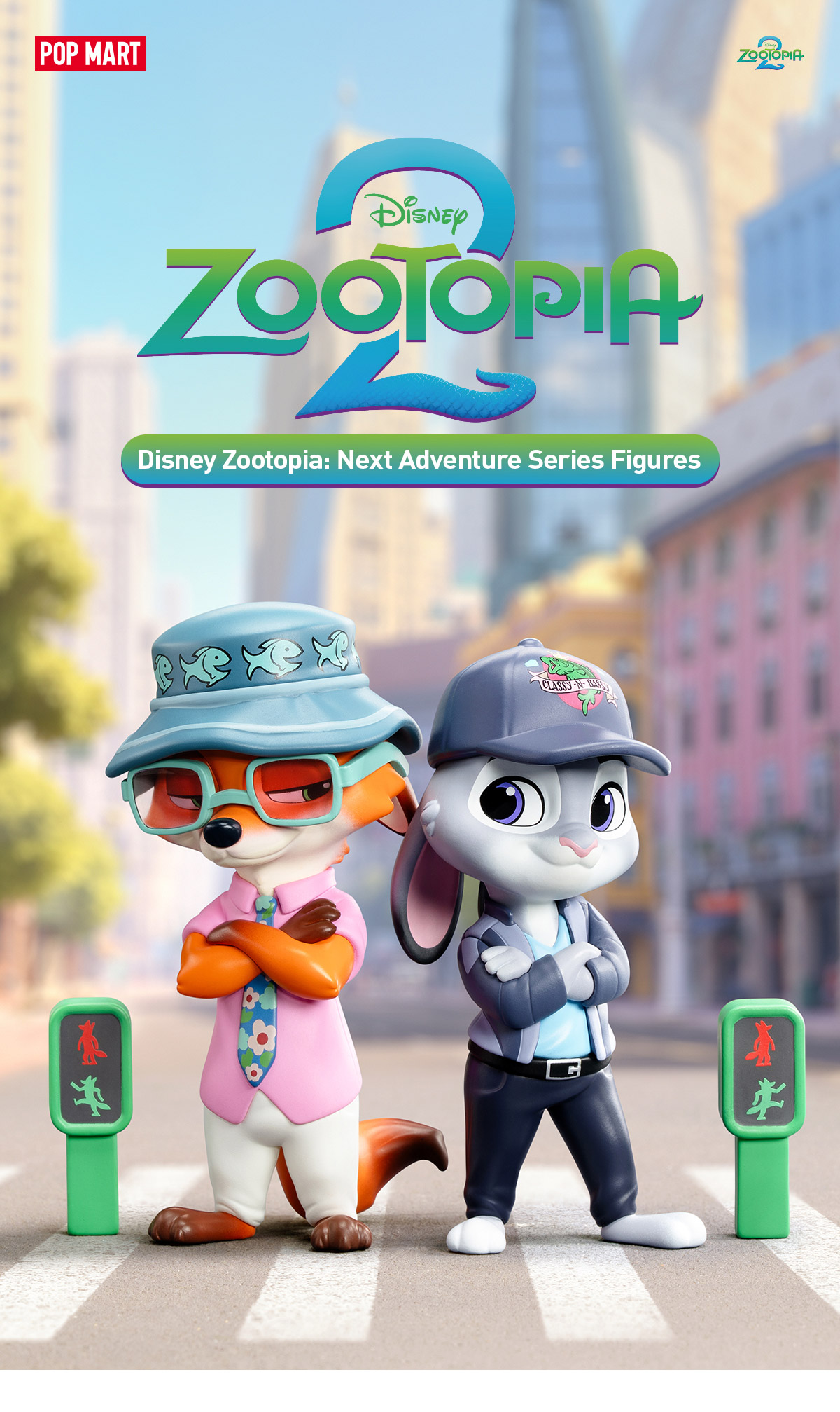 ポップマート POPMART ZOOTOPIA 8個セット POP MART Disney Zootopia Highlight Series Set 8 Basic