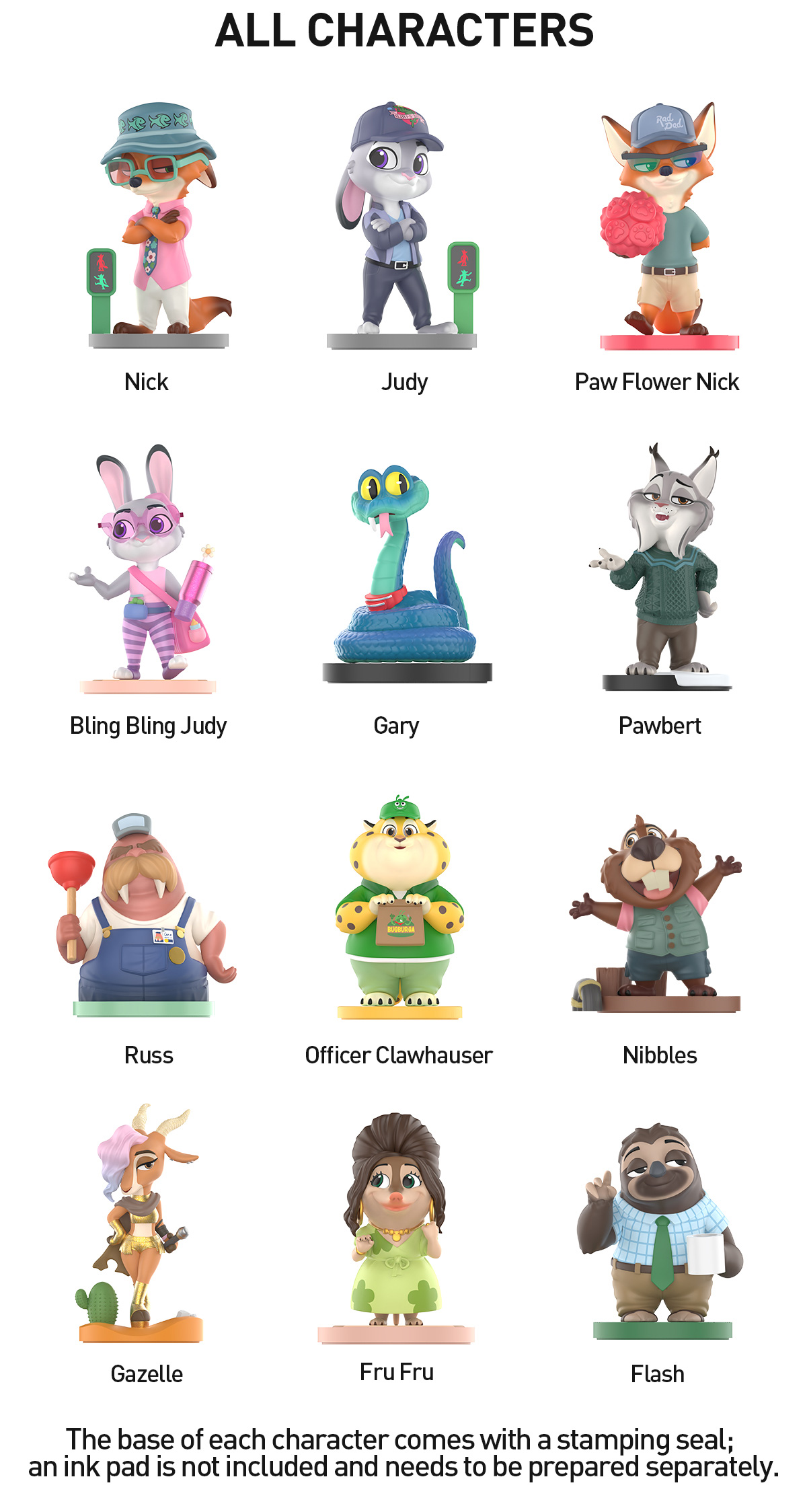 POPMART DISNEY ZOOTOPIA 　訳ありセット POPMART DISNEY ZOOTOPIA 訳ありセット