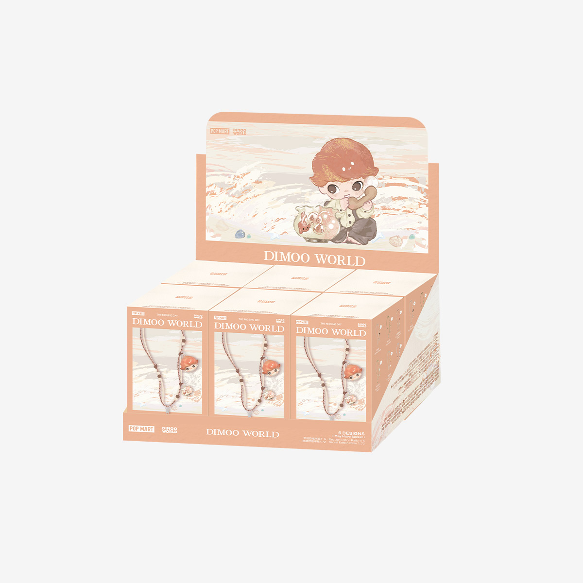 DIMOO The Missing Day Series Figures-Phone Charm Blind Box