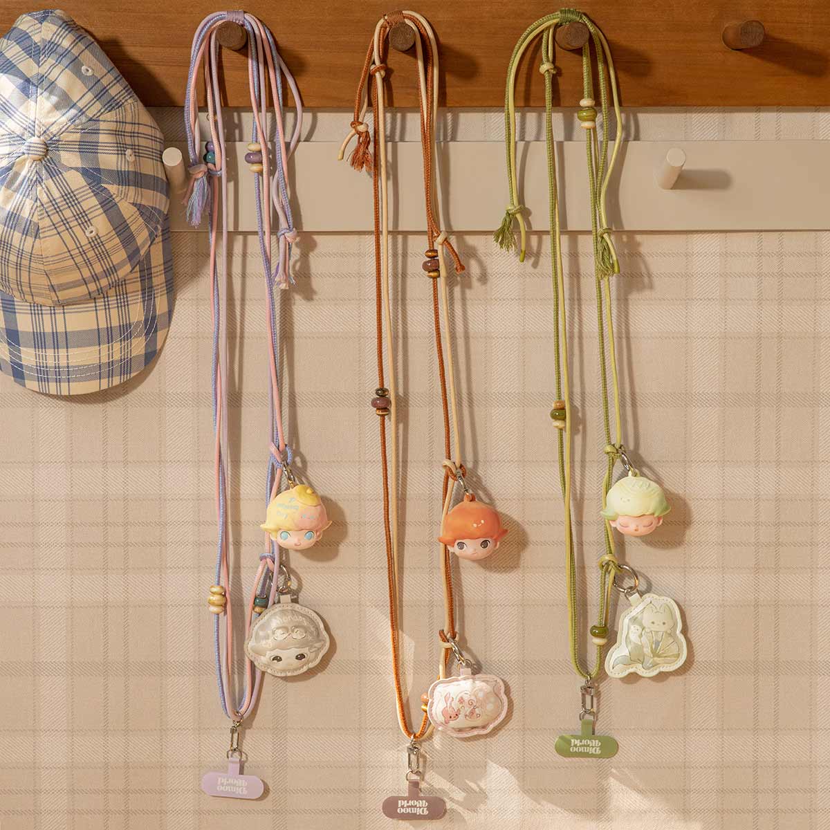 DIMOO WORLD ストラップ The Mishima Day DIMOO The Missing Day Series Figures-Phone Charm Blind Box - POP