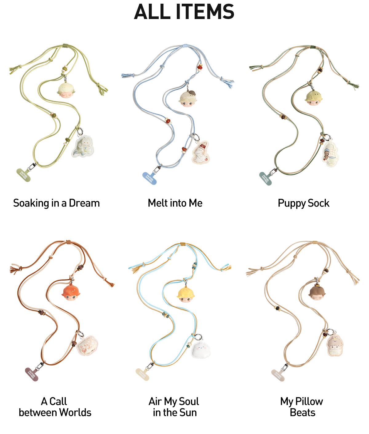 DIMOO The Missing Day Series Figures-Phone Charm Blind Box - POP