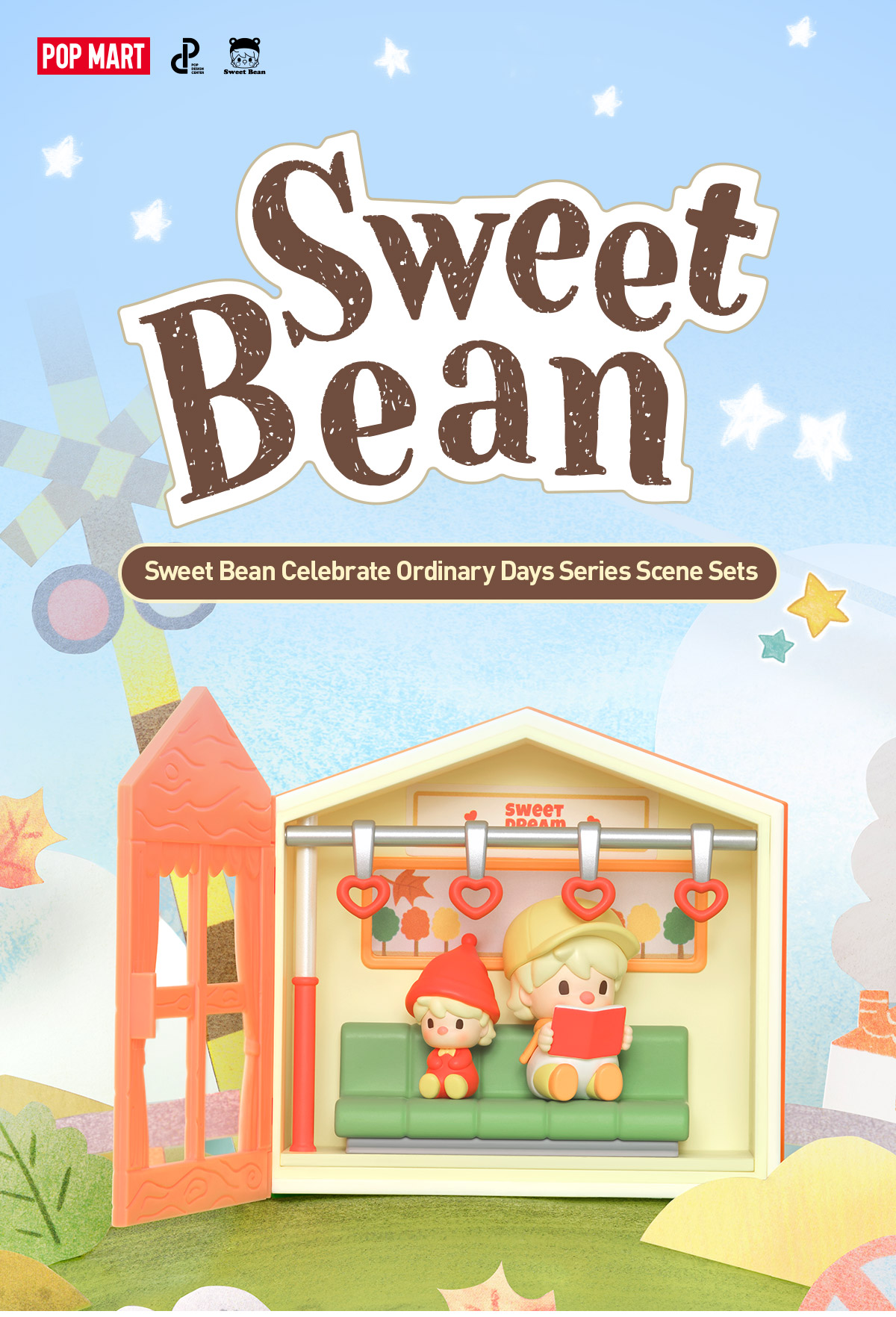 POP NOW:Sweet Bean Celebrate Ordinary Days Series Scene Sets - POP