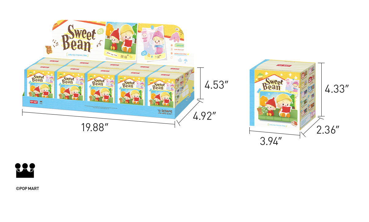 POP NOW:Sweet Bean Celebrate Ordinary Days Series Scene Sets - POP