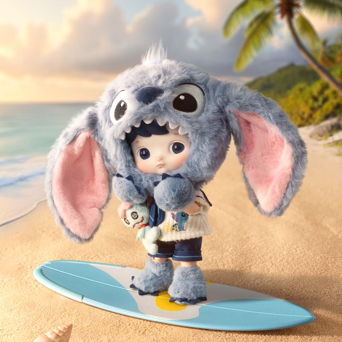 POP MART Hacipupu Stitch 1/8 アクションフィギュア HACIPUPU STITCH 1/8 Action Figure - POP MART (United States)