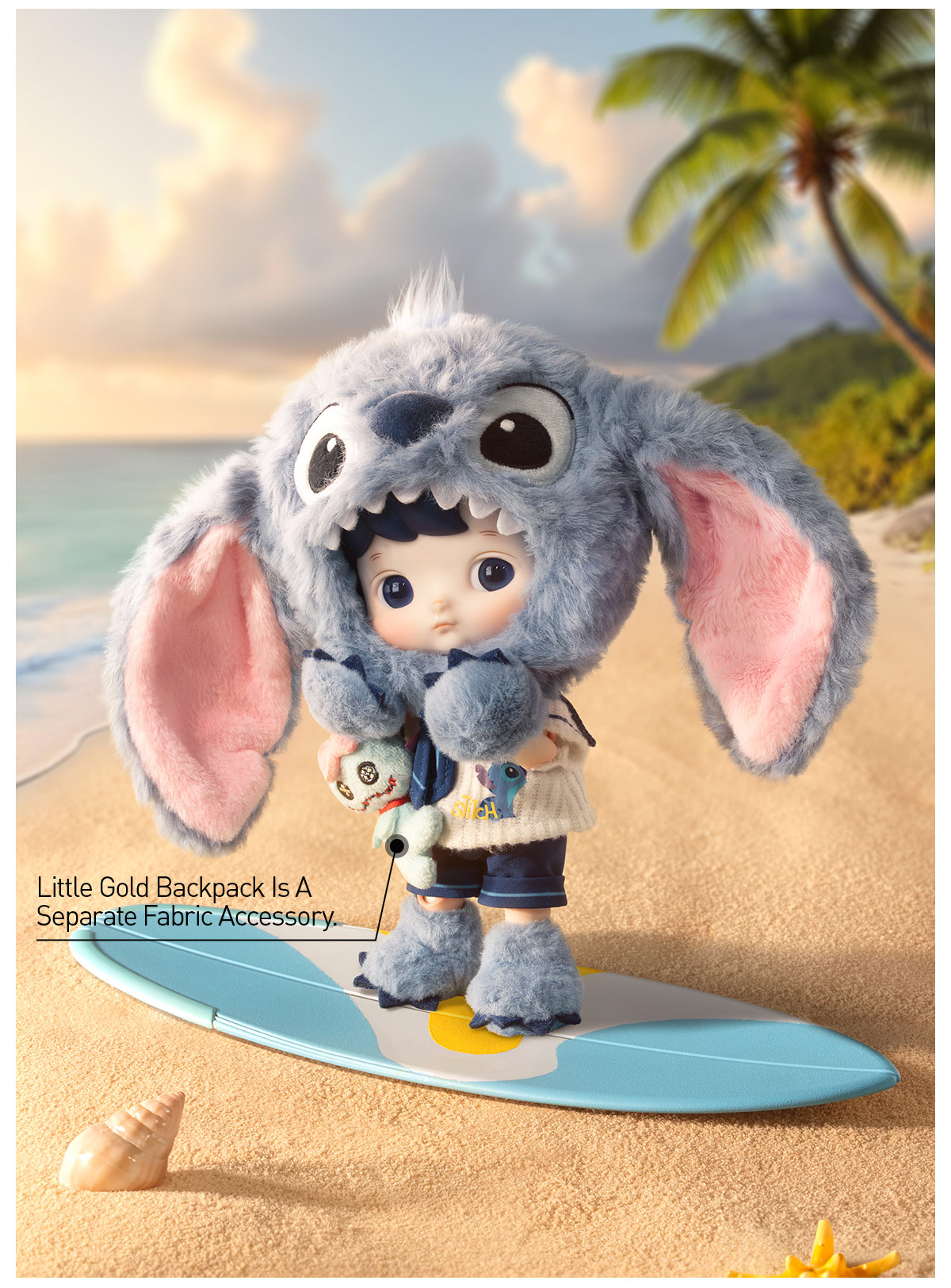HACIPUPU STITCH 1/8 Action Figure - POP MART (United States)