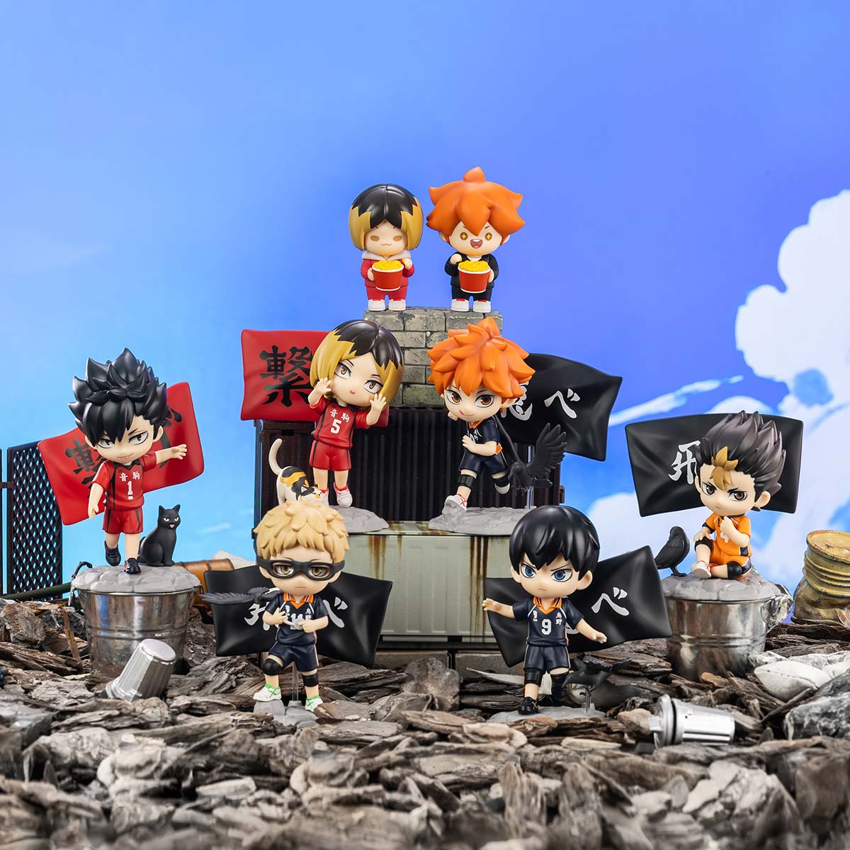 ハイキュー×POPMART Haikyu!! The Dumpster Battle Series Figures - POP MART (United States)