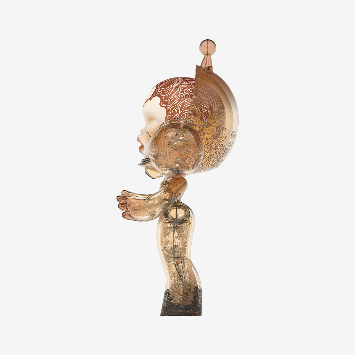 MEGA α SKULLPANDA 1000% Wu Jian'an-The Heaven of Nine Levels - POP