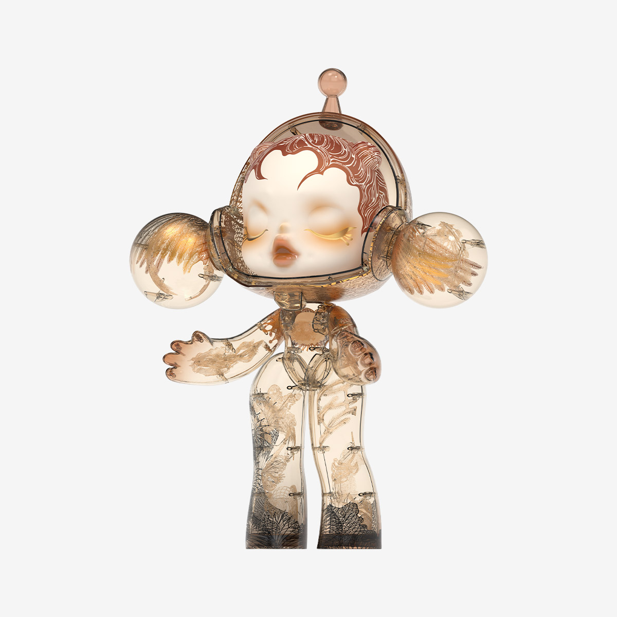 MEGA α SKULLPANDA 1000% Wu Jian'an-The Heaven of Nine Levels - POP