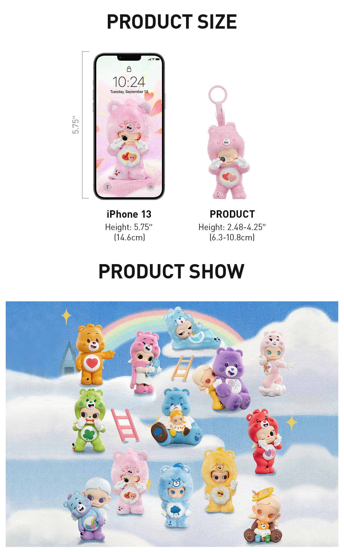 POPMART Zsiga X Carebears シリーズ Zsiga × Care Bears Series Figures - POP MART (Canada)