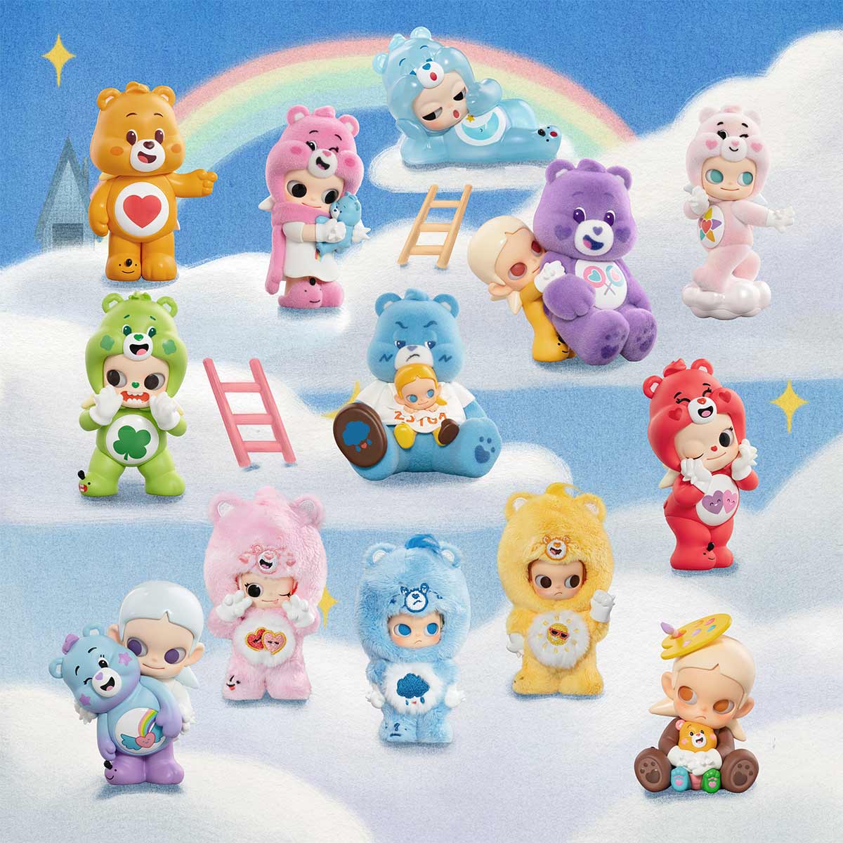 ポップマート Zsiga × Care Bears シリーズ ケアベア Zsiga × Care Bears Series Figures - POP MART (Canada)