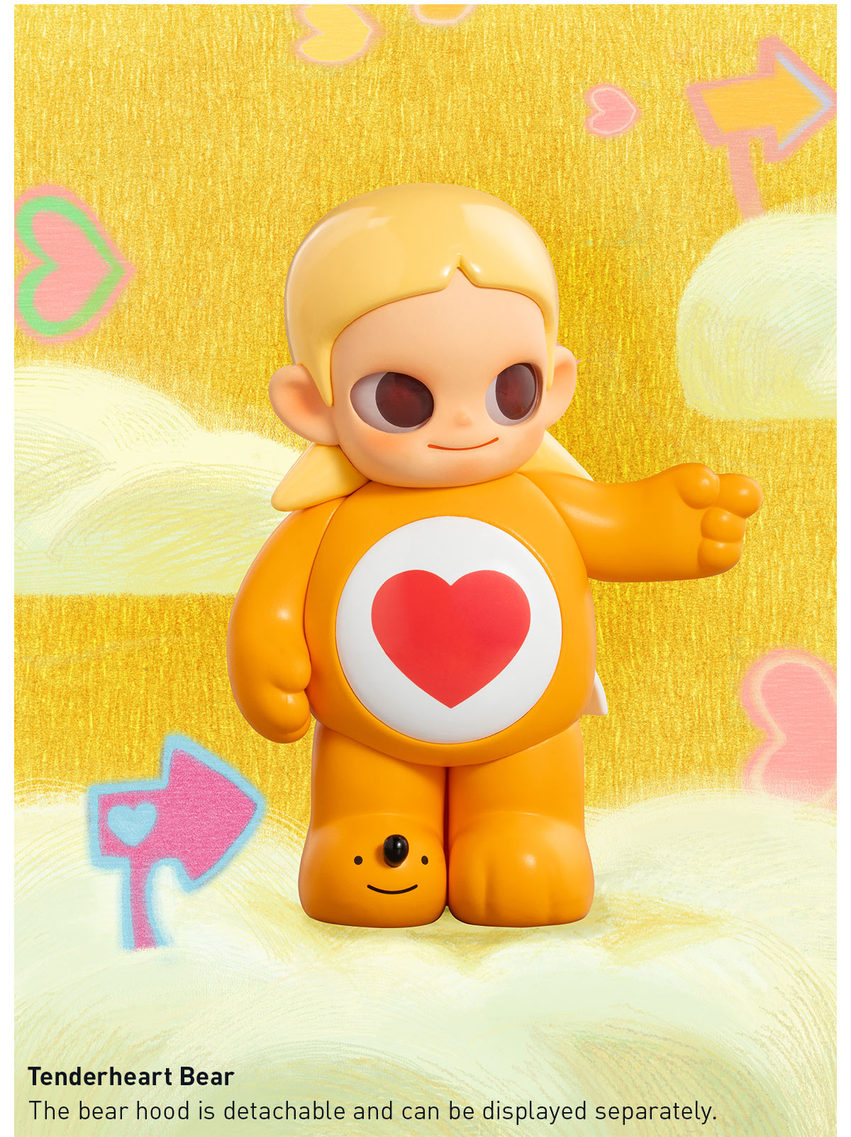 POPMART Zsiga X Carebears ケアベア Funshine Zsiga × Care Bears Series - Zsiga × 爱心小熊系列 – Art Toy