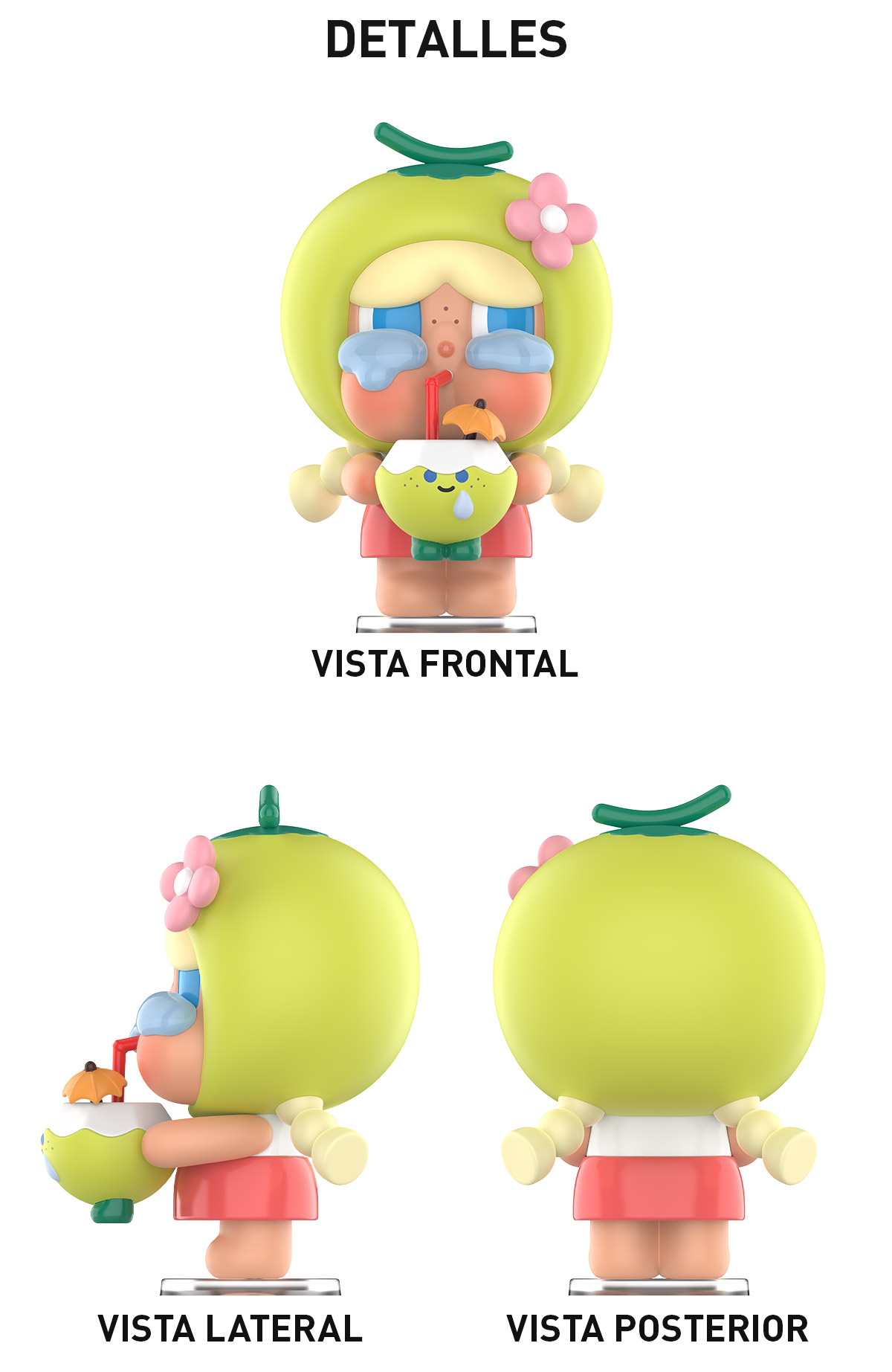 CRYBABY – Figura “Coco” (Verde) - POP MART (United States)