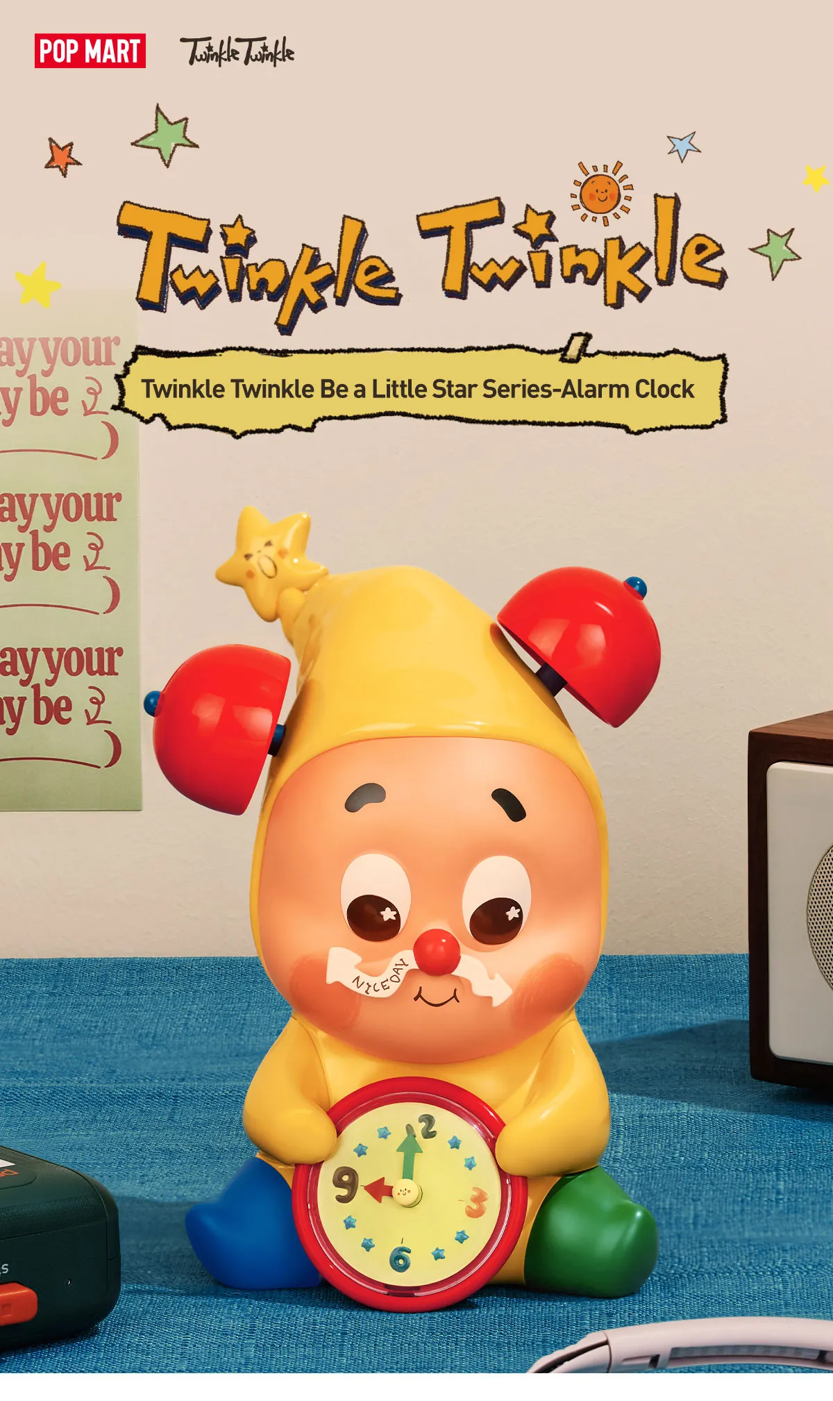Twinkle Twinkle Be a Little Star Series-Alarm Clock - POP MART (Canada)