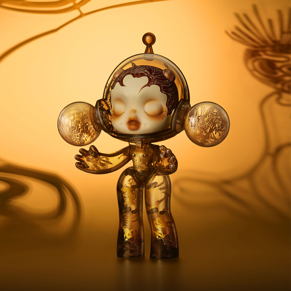 POP MART SKULLPANDA MEGA α400% WuJian’an MEGA α SKULLPANDA 400% Wu Jian'an-The Heaven of Nine Levels