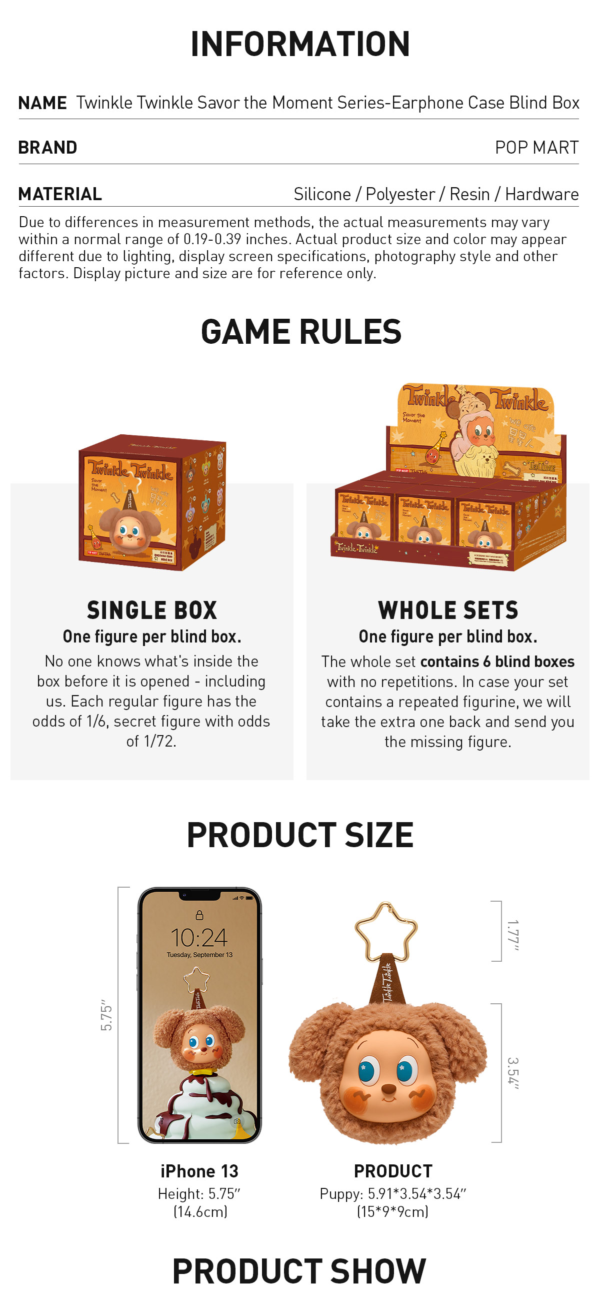 Twinkle Twinkle Savor the Moment イヤホンケース Twinkle Twinkle