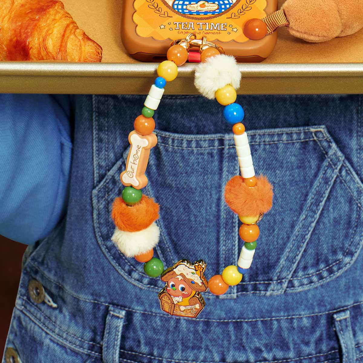 新品Twinkle Savor the Moment phone charm Pop Mart Twinkle Twinkle Savor the Moment Series Lazy