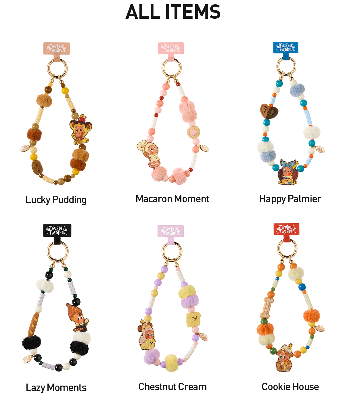 新品Twinkle Savor the Moment phone charm Twinkle Twinkle Savor the Moment Series-Phone Charm Blind Box