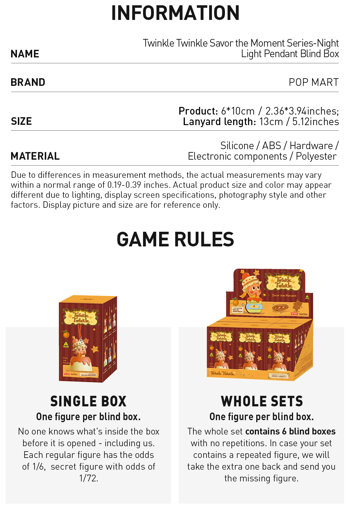 Twinkle Twinkle-Enjoy the moment Series-Nightlight Pendant Blind