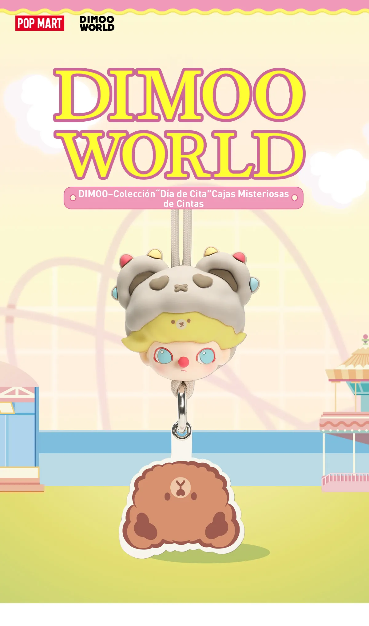 POP NOW:DIMOO Dating Series-Lanyard Blind Box - POP MART (Mexico)