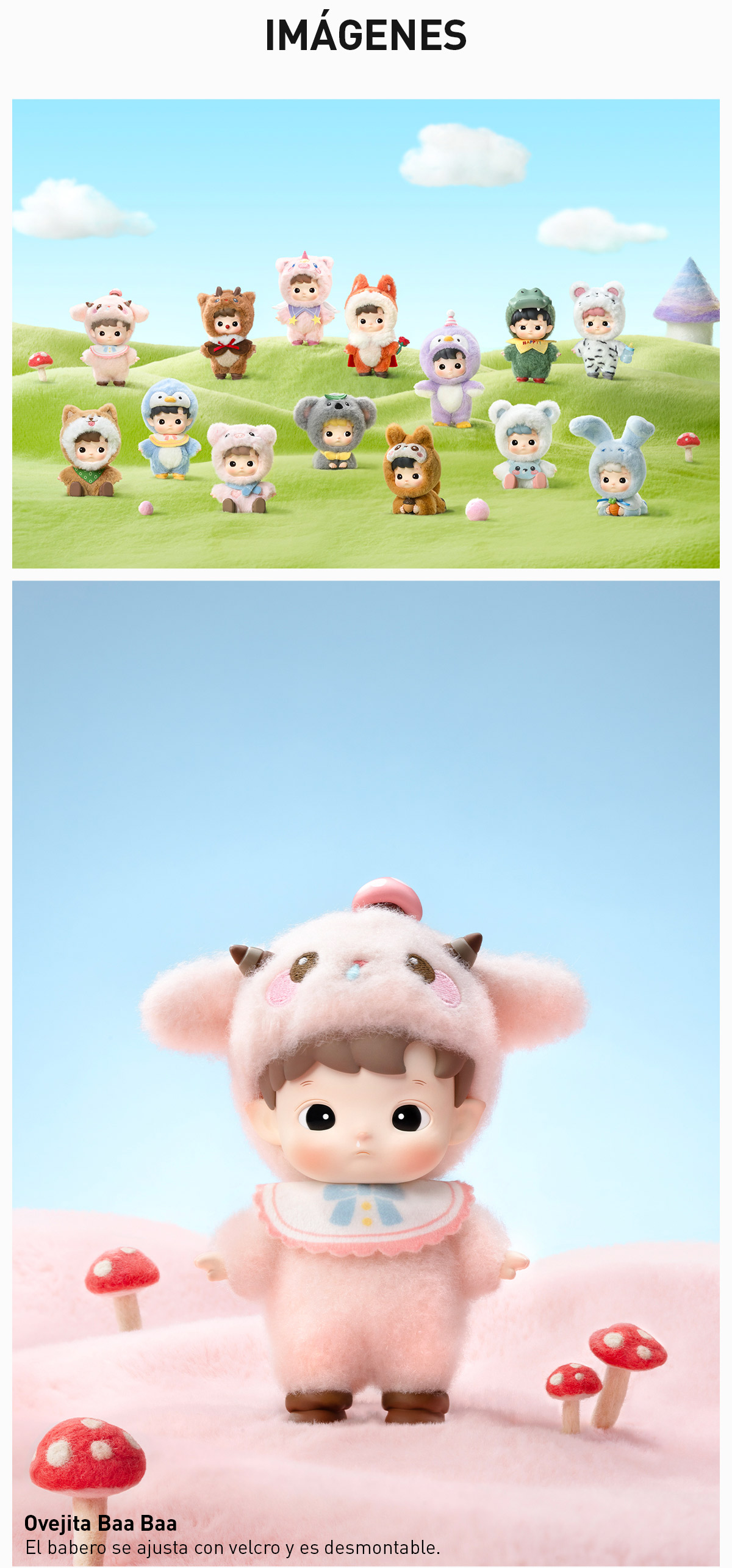 POP NOW:HACIPUPU Snuggle With You Series Figures - POP MART (Mexico)