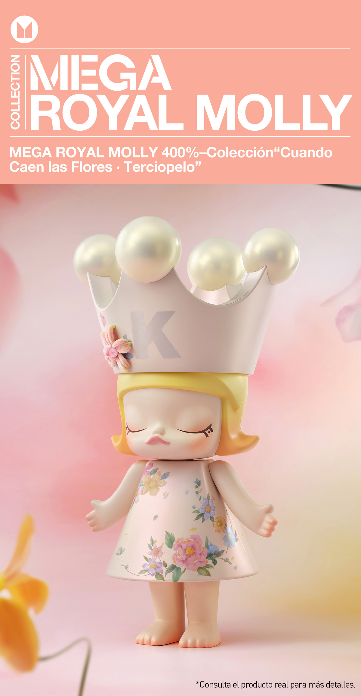 MEGA ROYAL MOLLY 400% – colección“Cuando Caen las Flores
