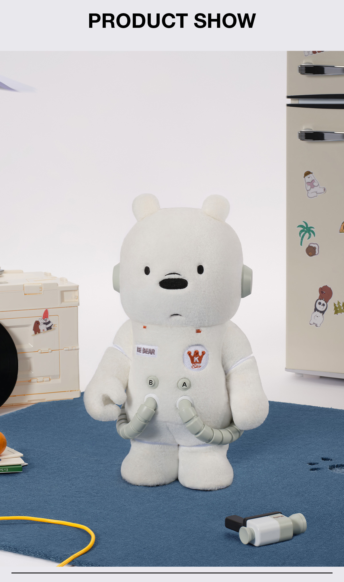 POP NOW:MEGA SPACE MOLLY 400% WE BARE BEARS - POP MART (United States)