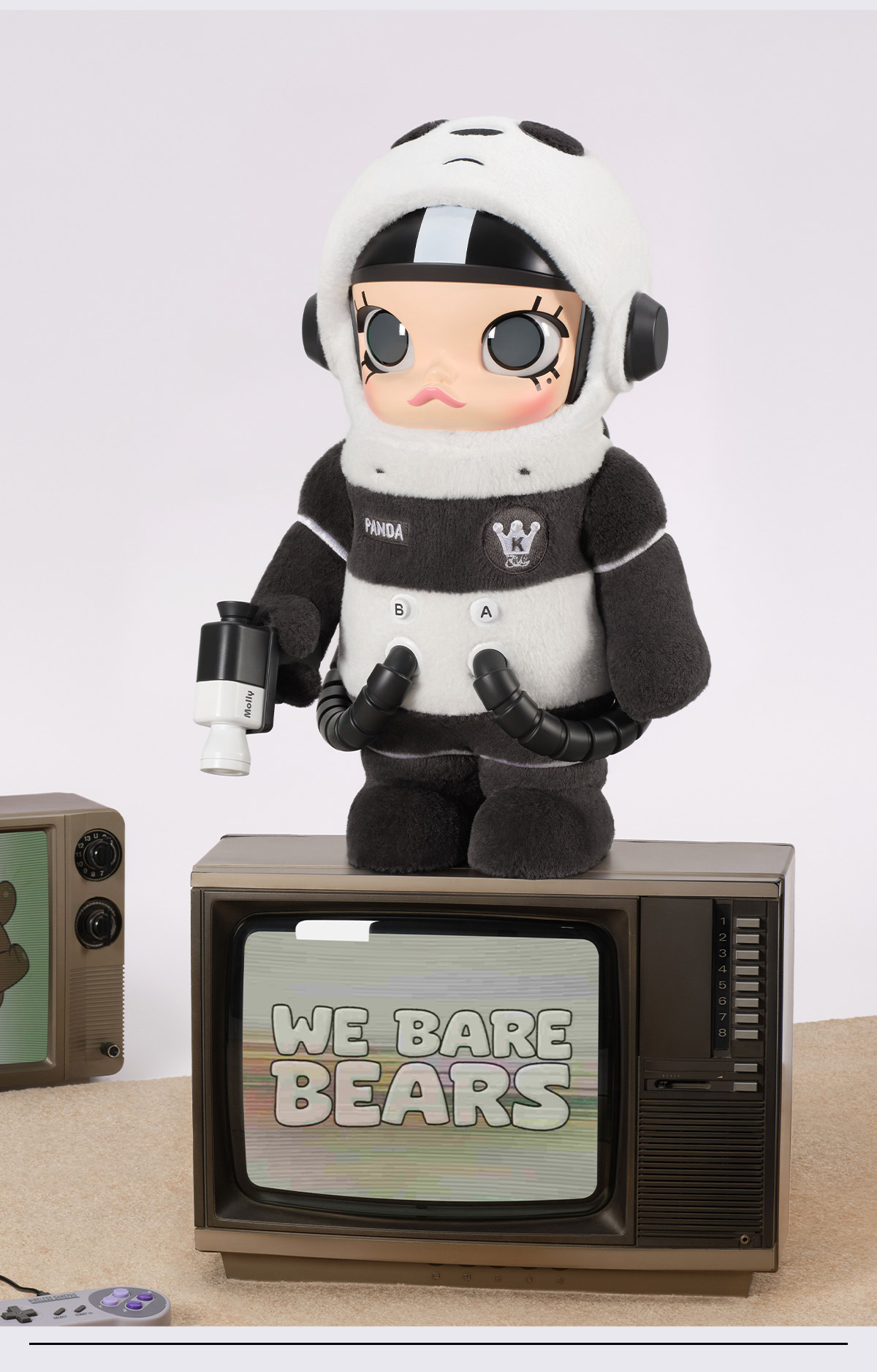 POP NOW:MEGA SPACE MOLLY 400% WE BARE BEARS - POP MART (United States)