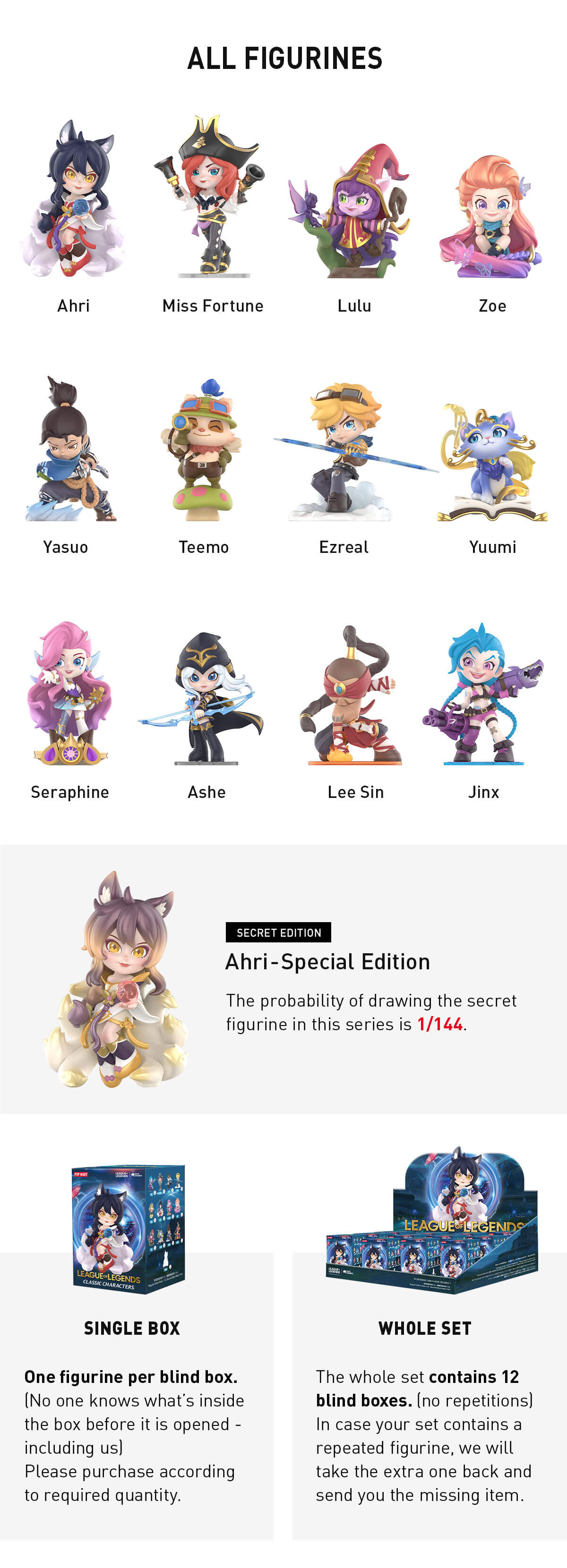 POP NOW:League of Legends Classic Characters Series Figures - POP