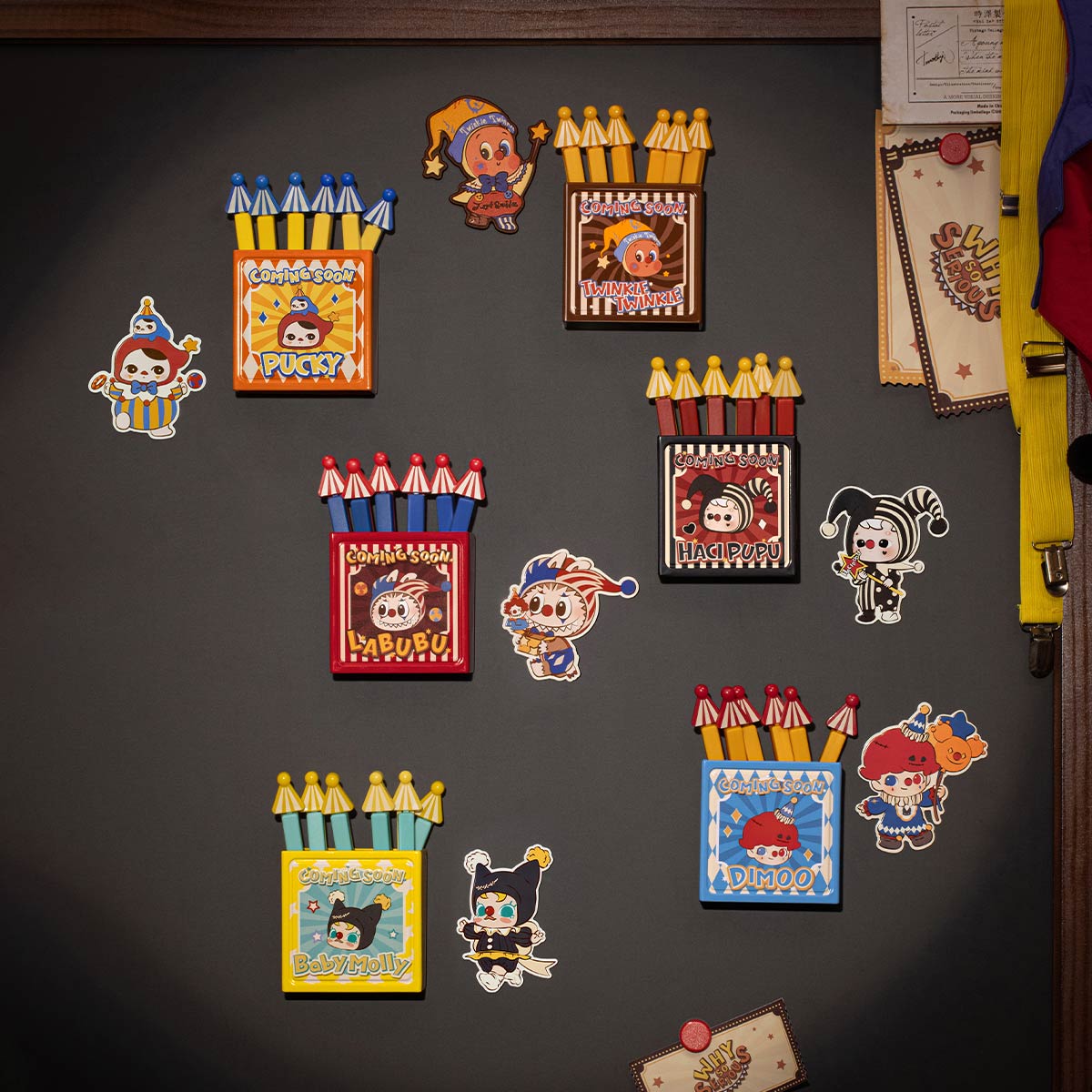 WHY SO SERIOUS Series - Magnetic Sealing Clip Storage Box Set