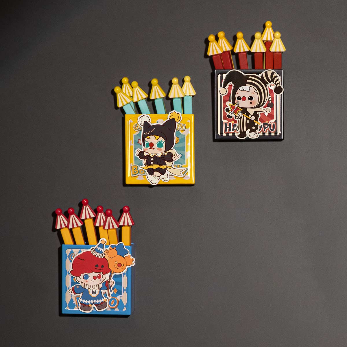 WHY SO SERIOUS アソートボックス WHY SO SERIOUS Series - Magnetic Sealing Clip Storage Box