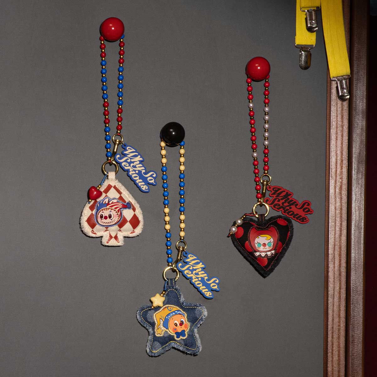 POP MART WHY SO SERIOUS ペンダントチェーンアソートBOX WHY SO SERIOUS SERIES-Pendant Chain Blind Box - POP MART