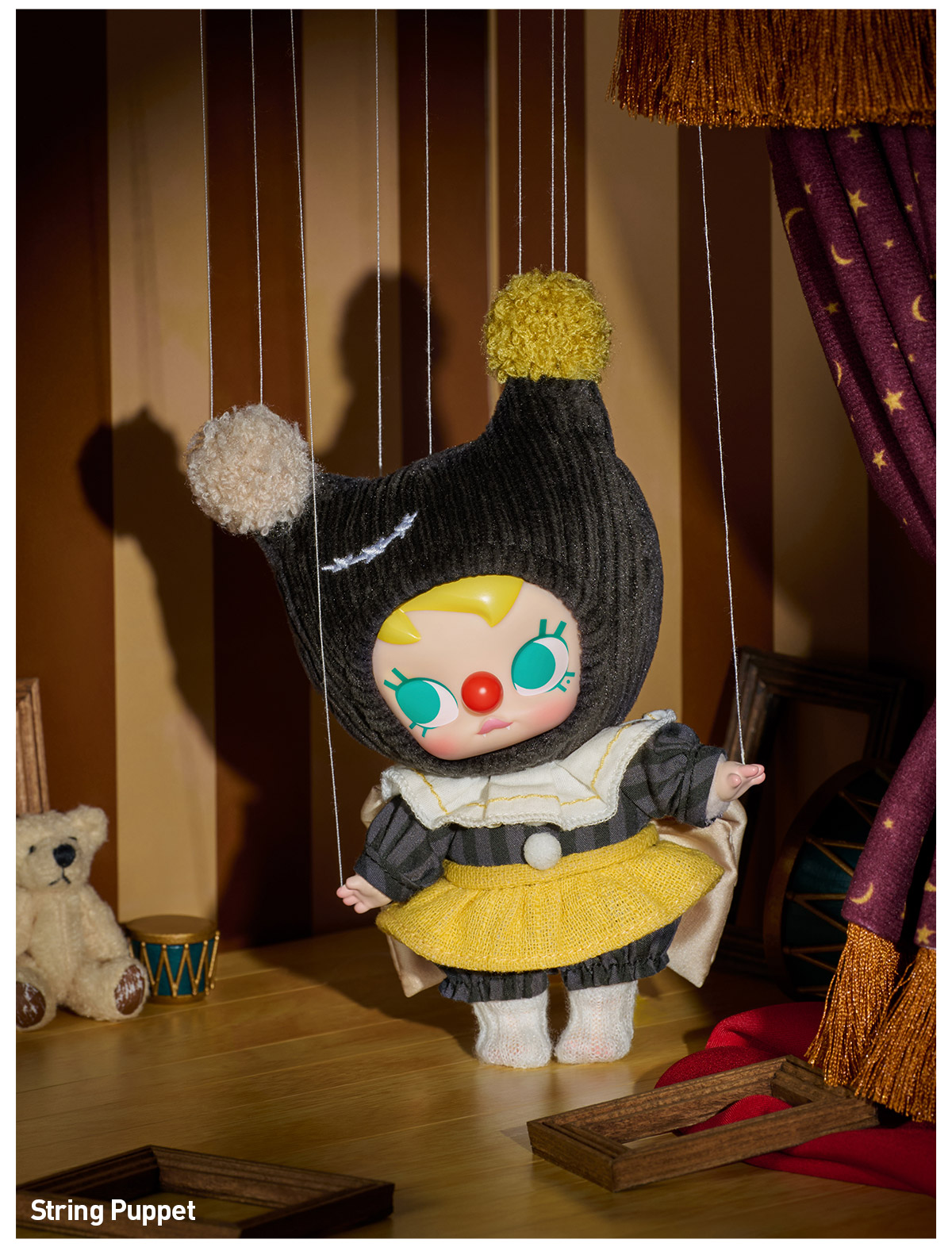 ぱ*と様 ポップマート　Why So Serious dimoo ディモー　ピエ WHY SO SERIOUS Series-Vinyl Plush Pendant Blind Box - POP