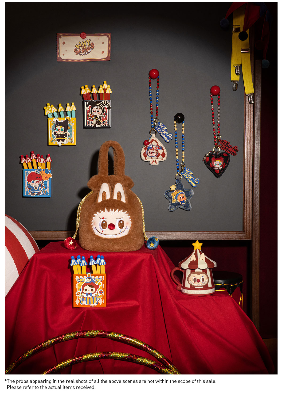 【正規品】【新作】WHY SO SERIOUS キャンディポーチ LABUBU WHY SO SERIOUS シリーズ LABUBU キャンディーポーチ - POP MART