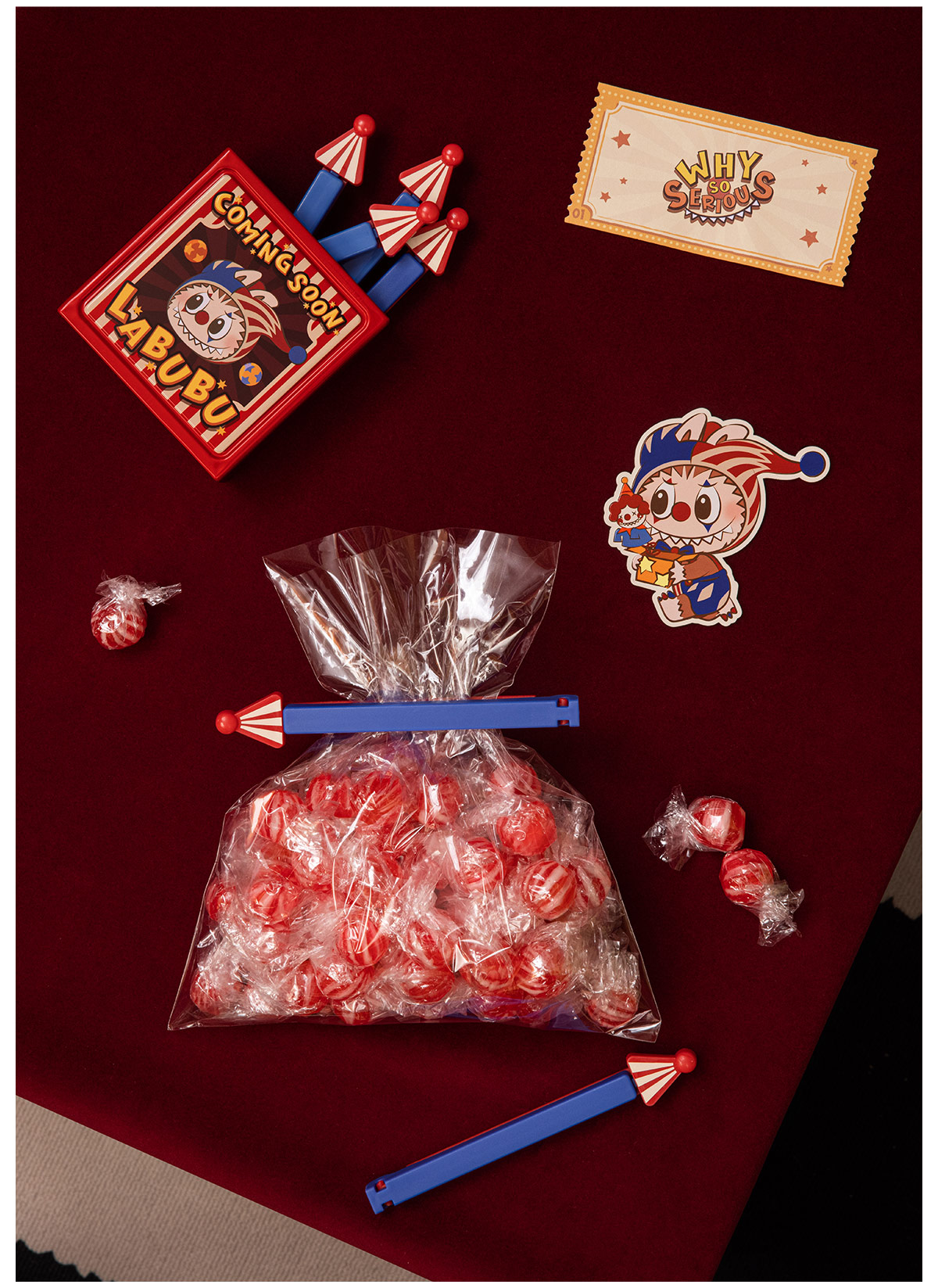 POP NOW:WHY SO SERIOUS Series - Magnetic Sealing Clip