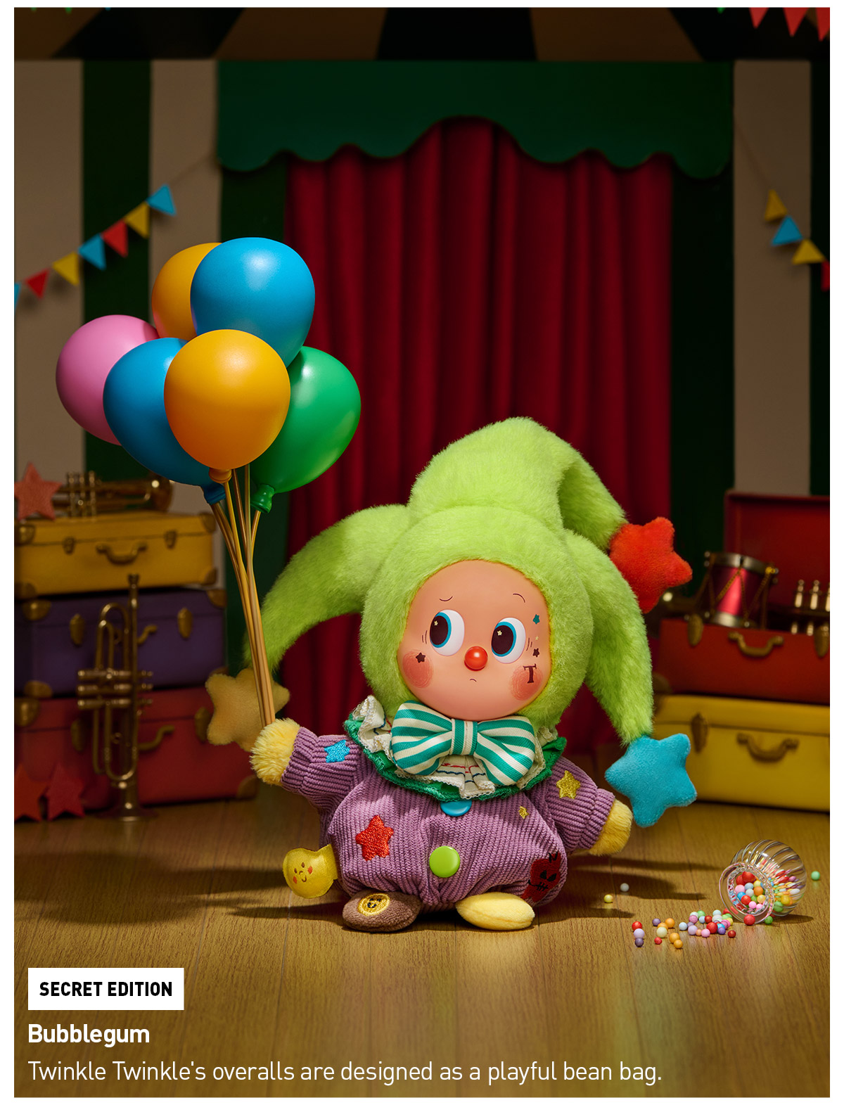 ポップマート Why So Serious ぬいぐるみ Jelly Bean popmart Why So Serious ぬいぐるみ Jelly Bean - メルカリ