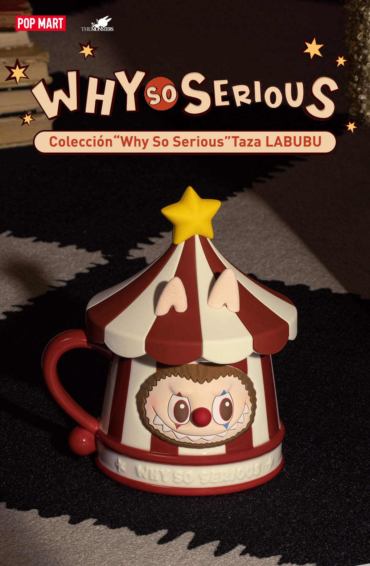正規品 POP MART Labubu Why So Serious POPMART Why So Serious LABUBU JUGGLING CLOWN Labubu Authentic US