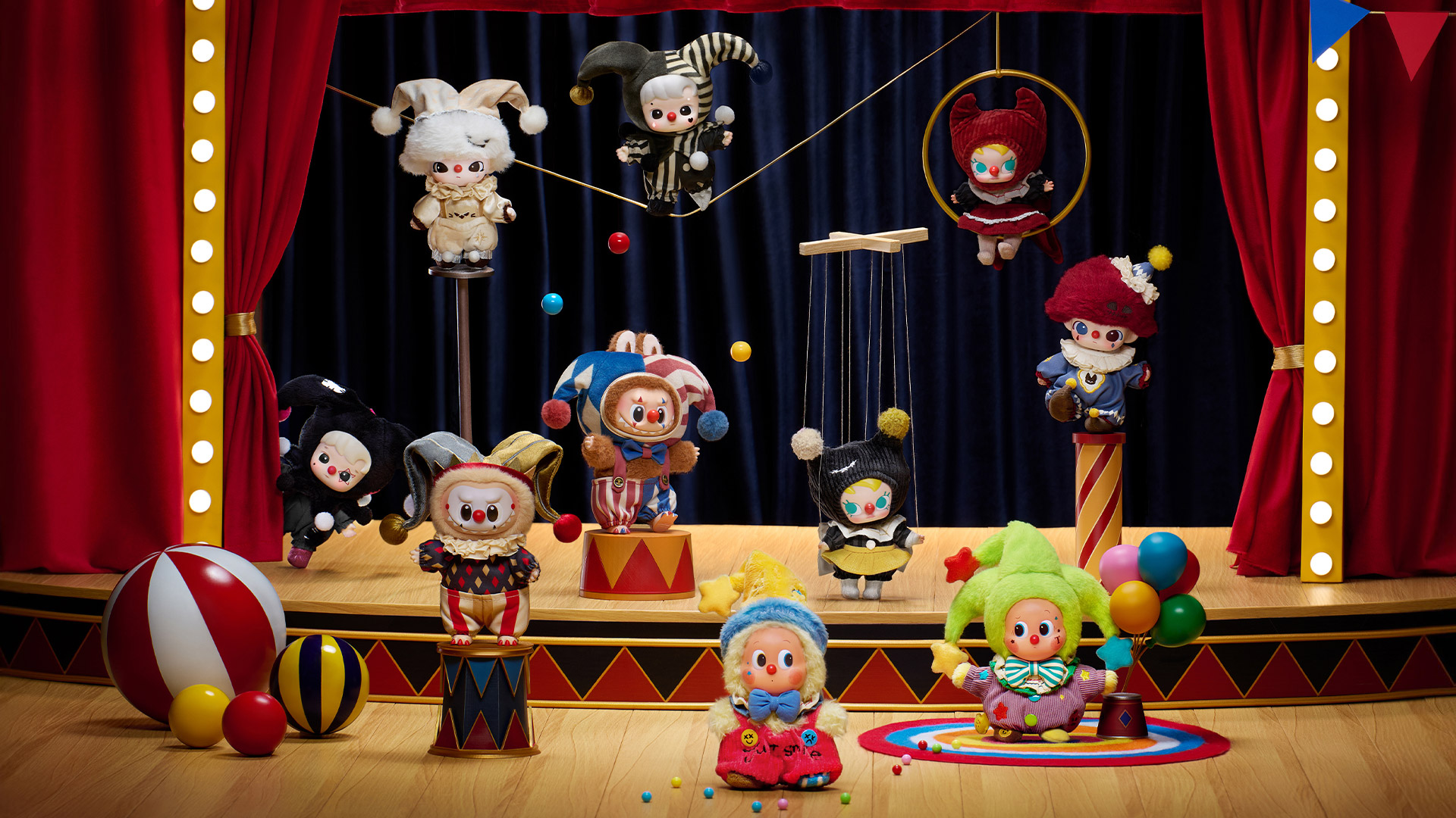 POP MART WHY SO SERIOUS ブラインドボックス WHY SO SERIOUS Series-Vinyl Plush Pendant Blind Box - POP