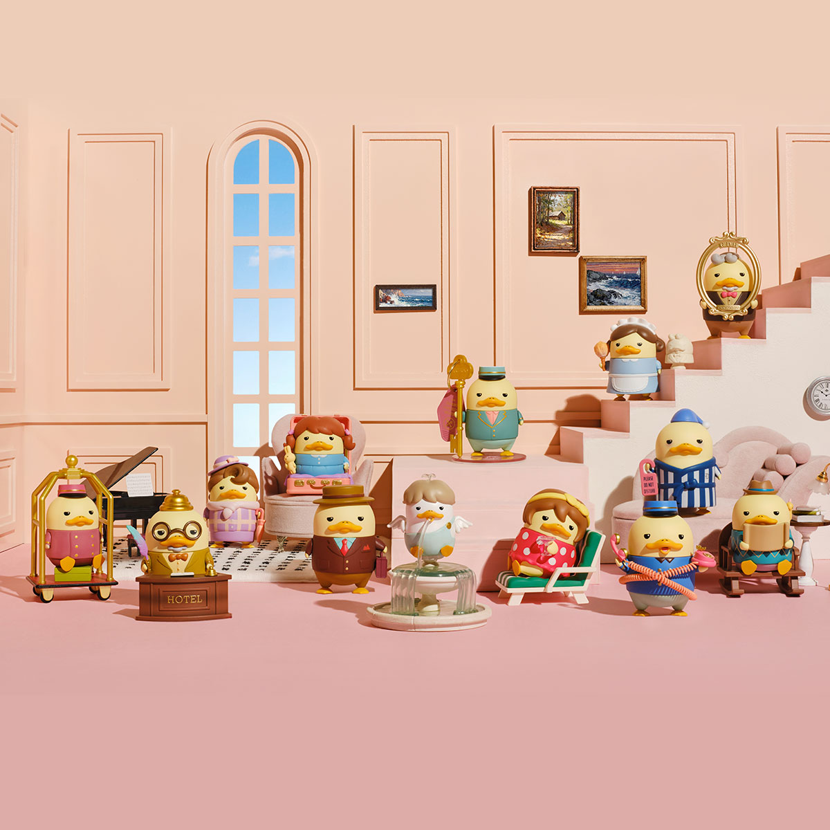 THE GRAND DUCKOO HOTEL シリーズ The Grand Duckoo Hotel Series Blind Box - myplasticheart