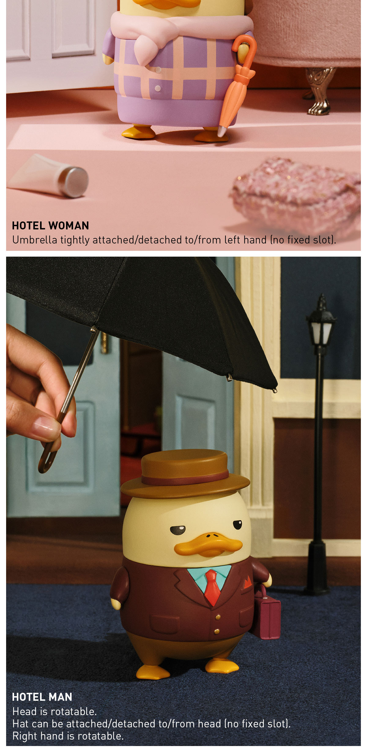 The Grand DUCKOO Hotel Series Figures - POP MART (United States)