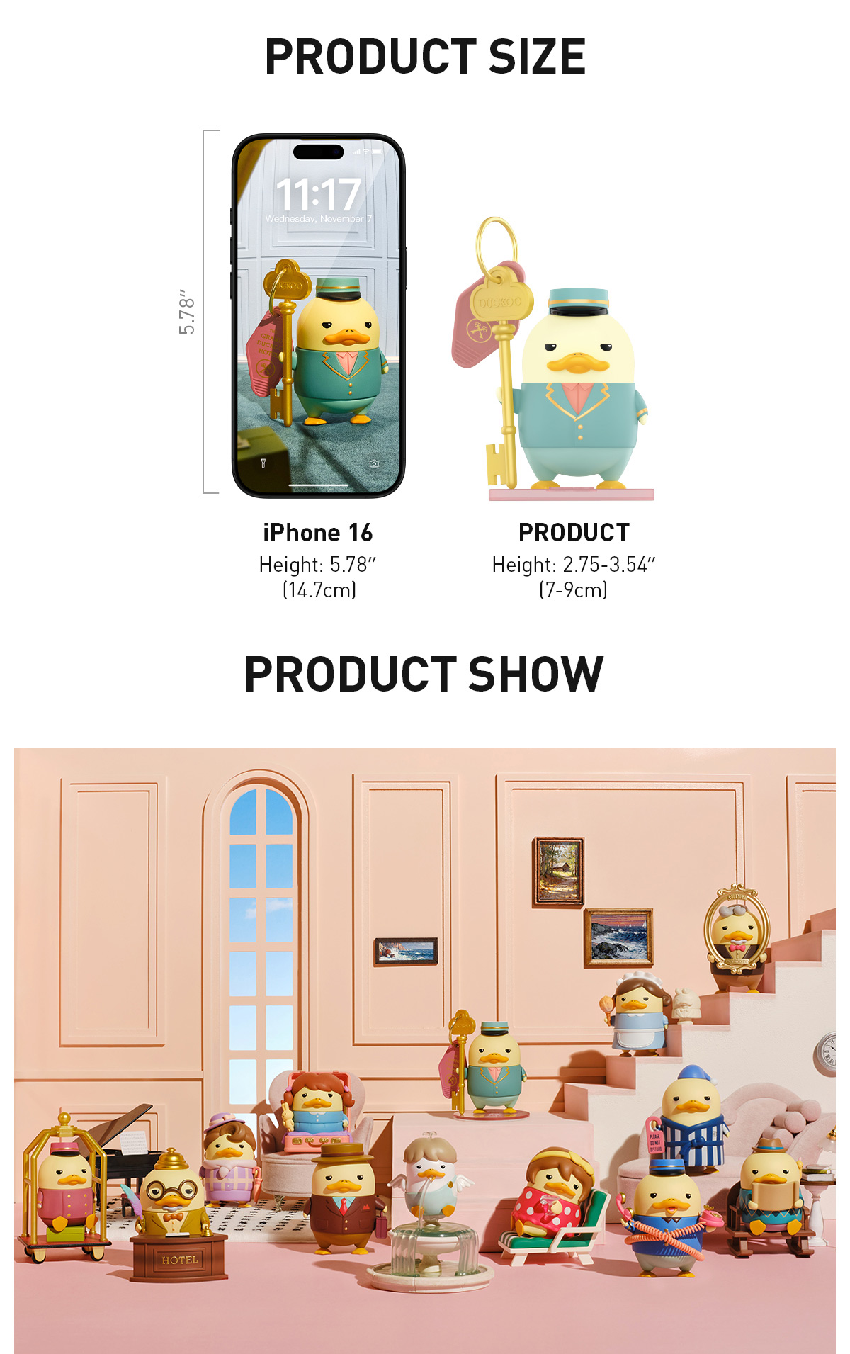 The Grand DUCKOO Hotel Series Figures - POP MART (United States)