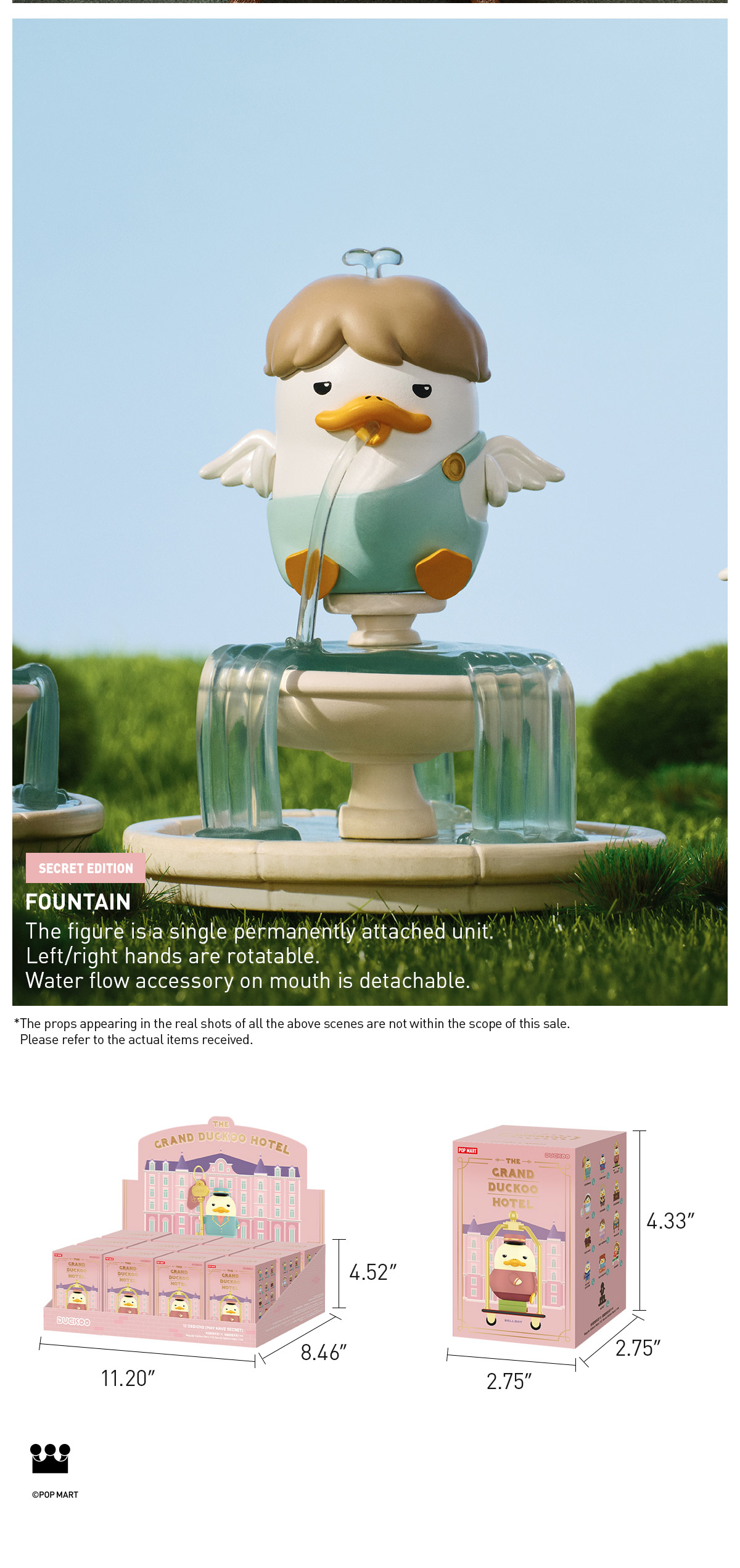The Grand DUCKOO Hotel Series Figures - POP MART (United States)