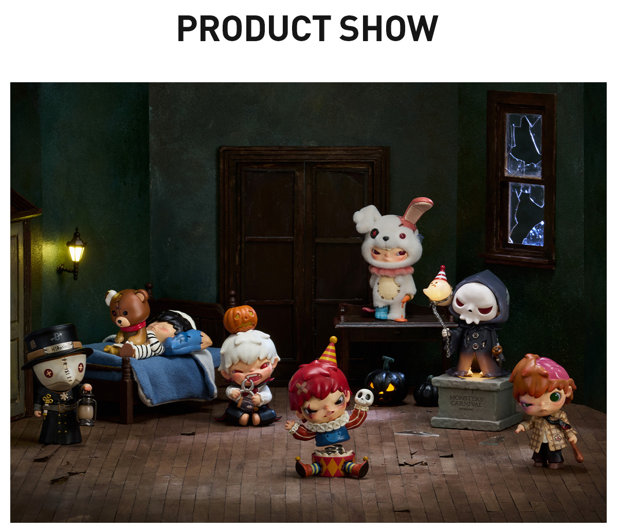 Hirono Monsters' Carnival Series Figures-Scene Prop - POP MART