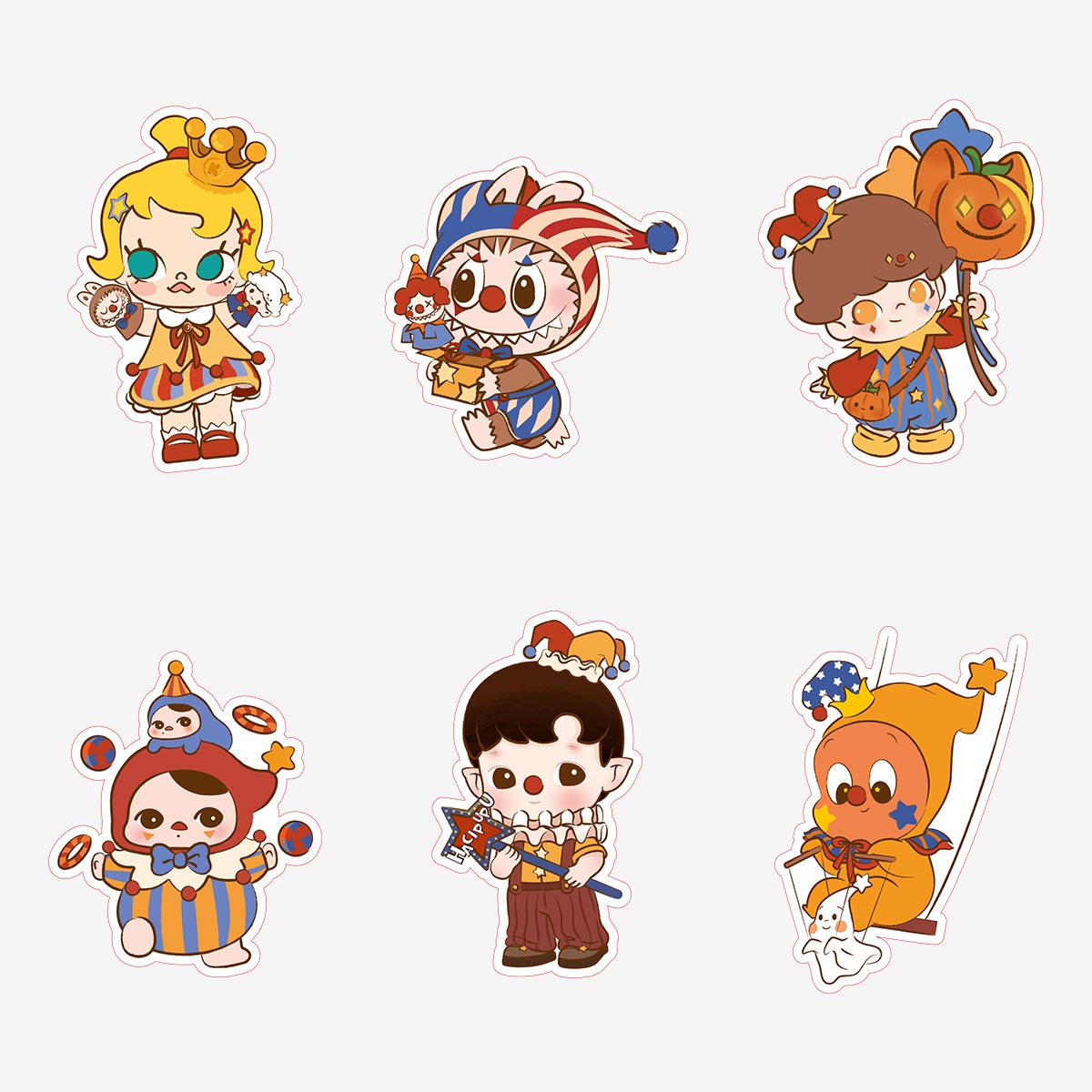 Free Gift - Over $29 - WHY SO SERIOUS Series - Stickers - POP MART