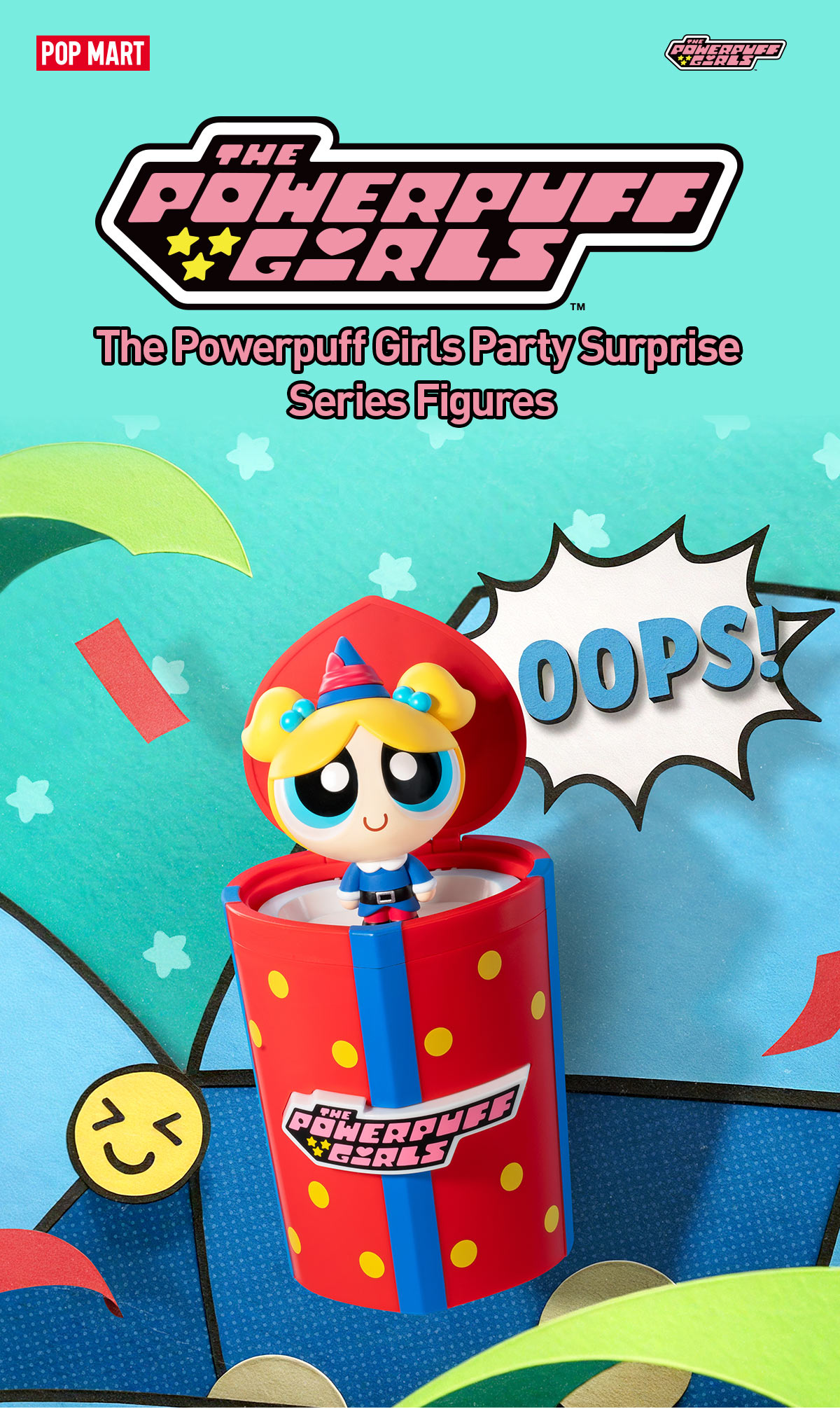 POP NOW:The Powerpuff Girls Party Surprise Series Figures - POP