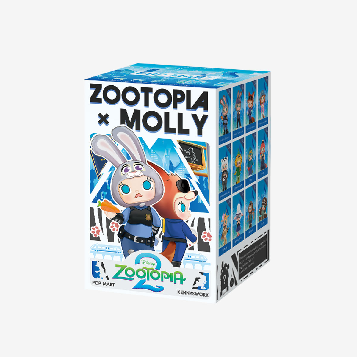 【正規品】popland限定　Mollyキーホルダー MOLLY × Zootopia Co-branded Series Figure - POP MART (United