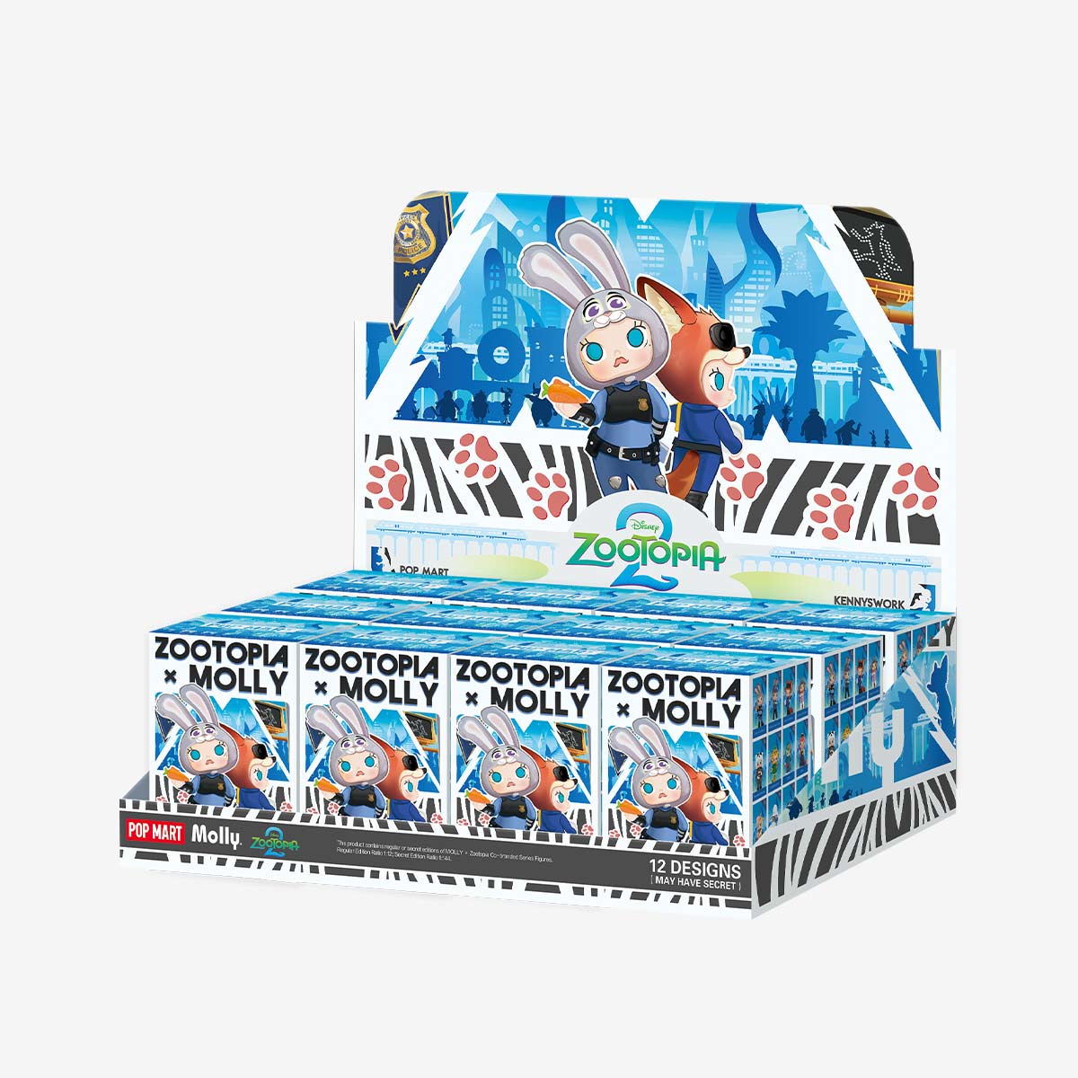 Zootopia x Molly フィギュア MOLLY × Zootopia Co-branded Series Figure - POP MART (United States)